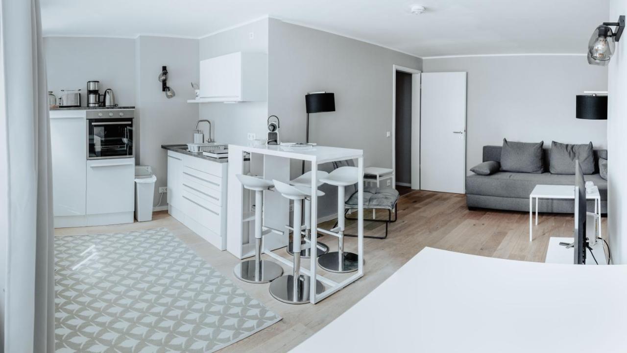 2-Zimmer City Apartment 57M² Mit King Size Bett Und Kueche Munster  Exterior photo